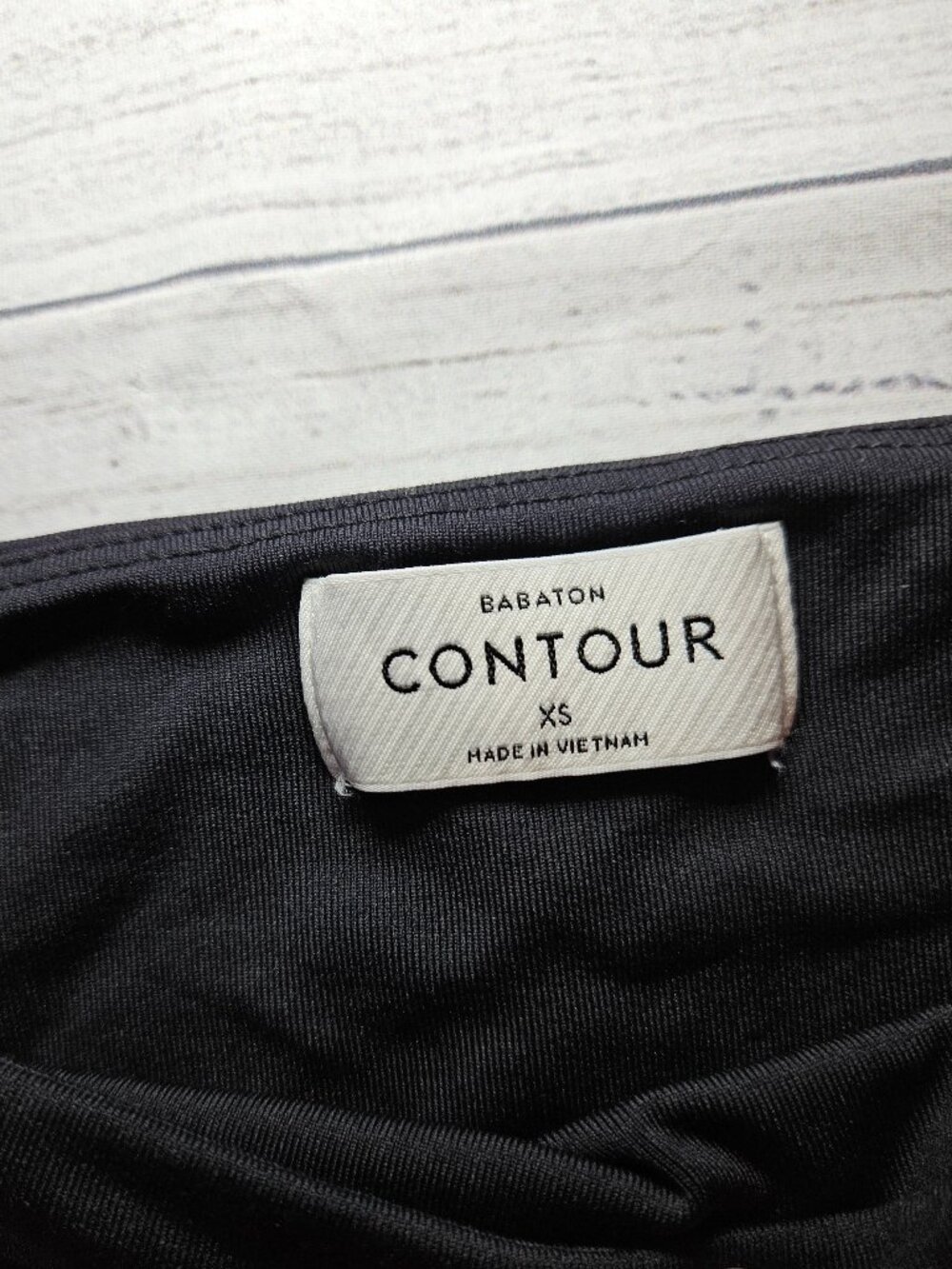 Babaton Contour Black Long Sleeve Square Neck Stretch Smooth‎ Sculpt Bodysuit XS - Picture 5 of 9